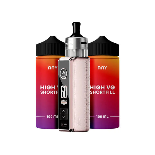 Voopoo Drag S3 Vape Kit with 2 High VG 100ml