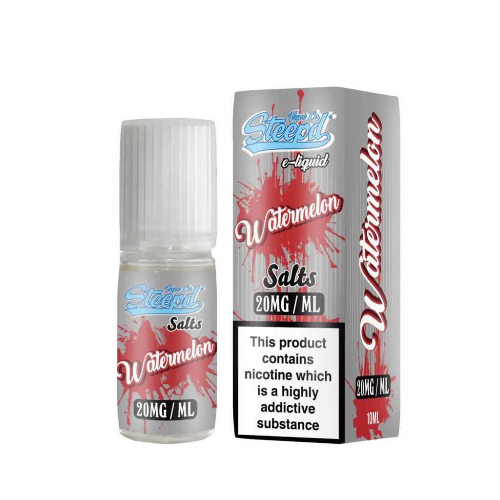 Watermelon Nic Salt E-Liquid by Steepd