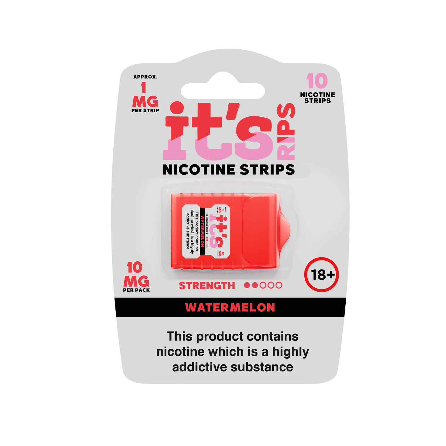 Watermelon It's RIPS Nicotine Strips