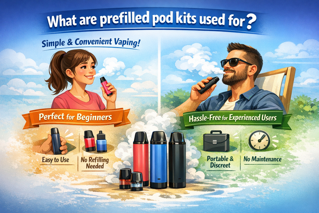 What are prefilled pod kits used for? (prefilled pod kits)