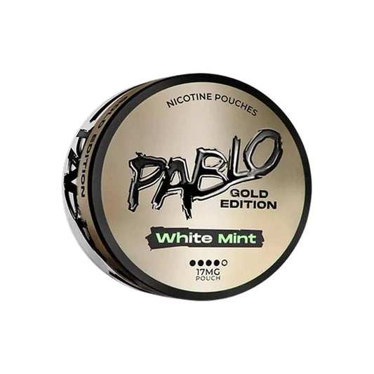 White Mint Gold Edition Nicotine Pouch by Pablo
