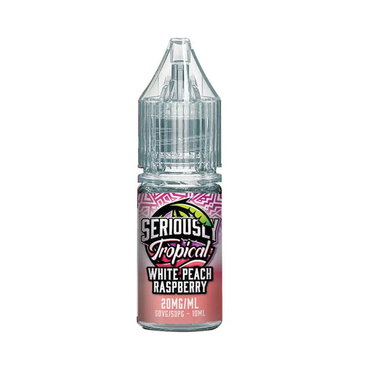 White Peach Raspberry 10ml Nic Salt by Seriously Tropical