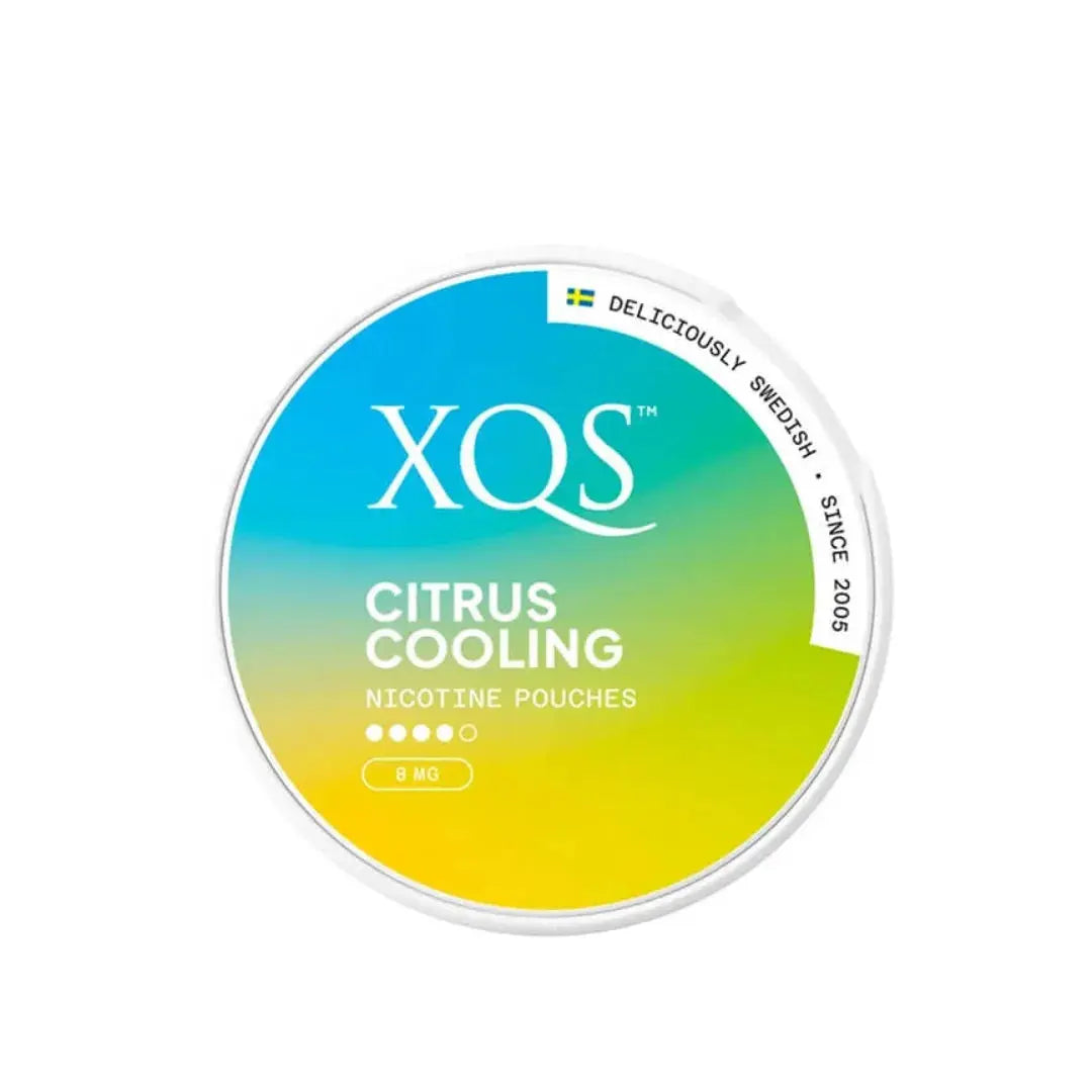 XQS Citrus Cooling Nicotine Pouches - 8mg