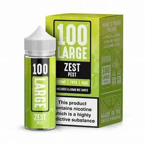 ZEST PEST E-LIQUID BY 100 LARGE 100ML