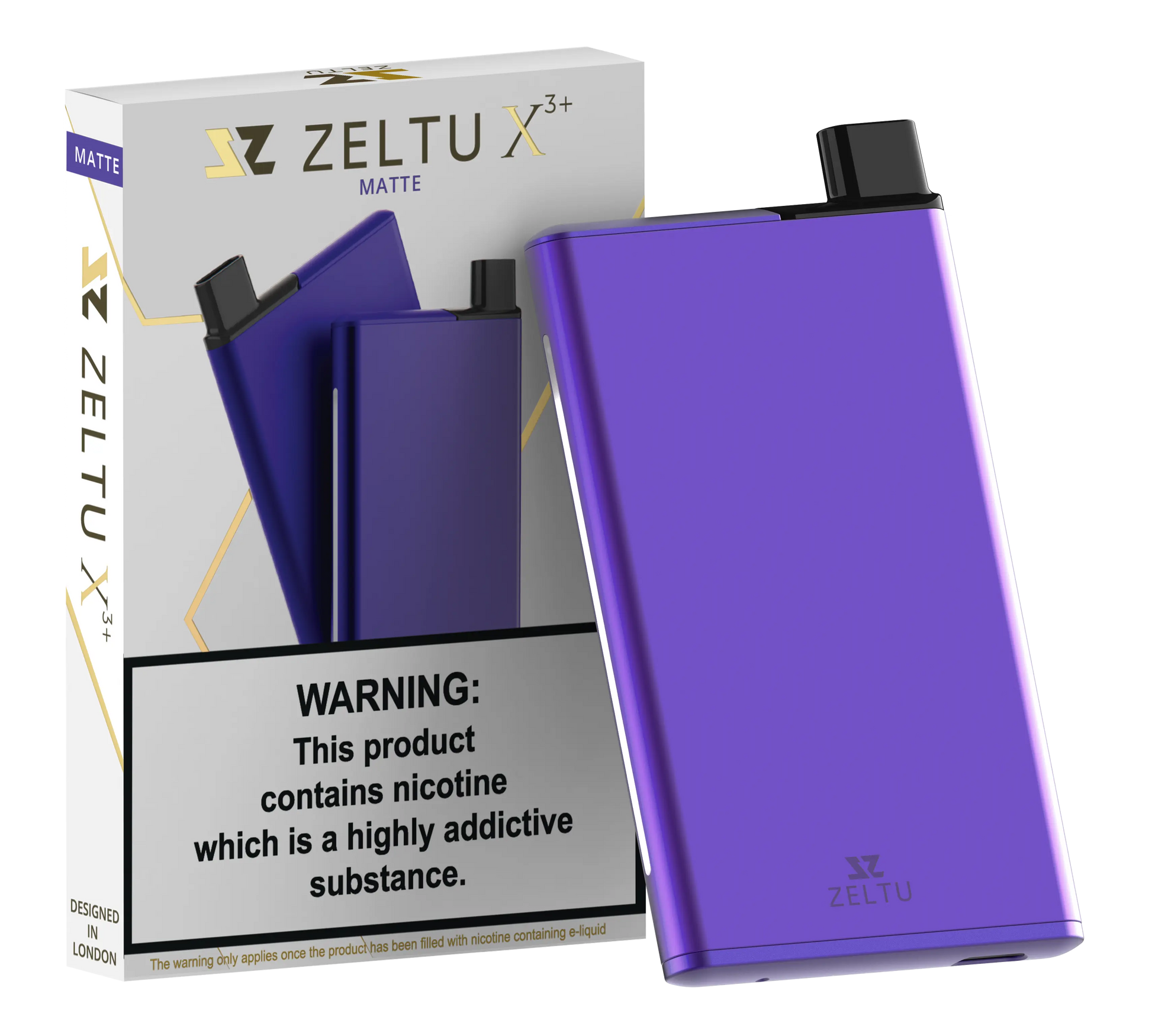 Zeltu X3 Plus Matte Purple