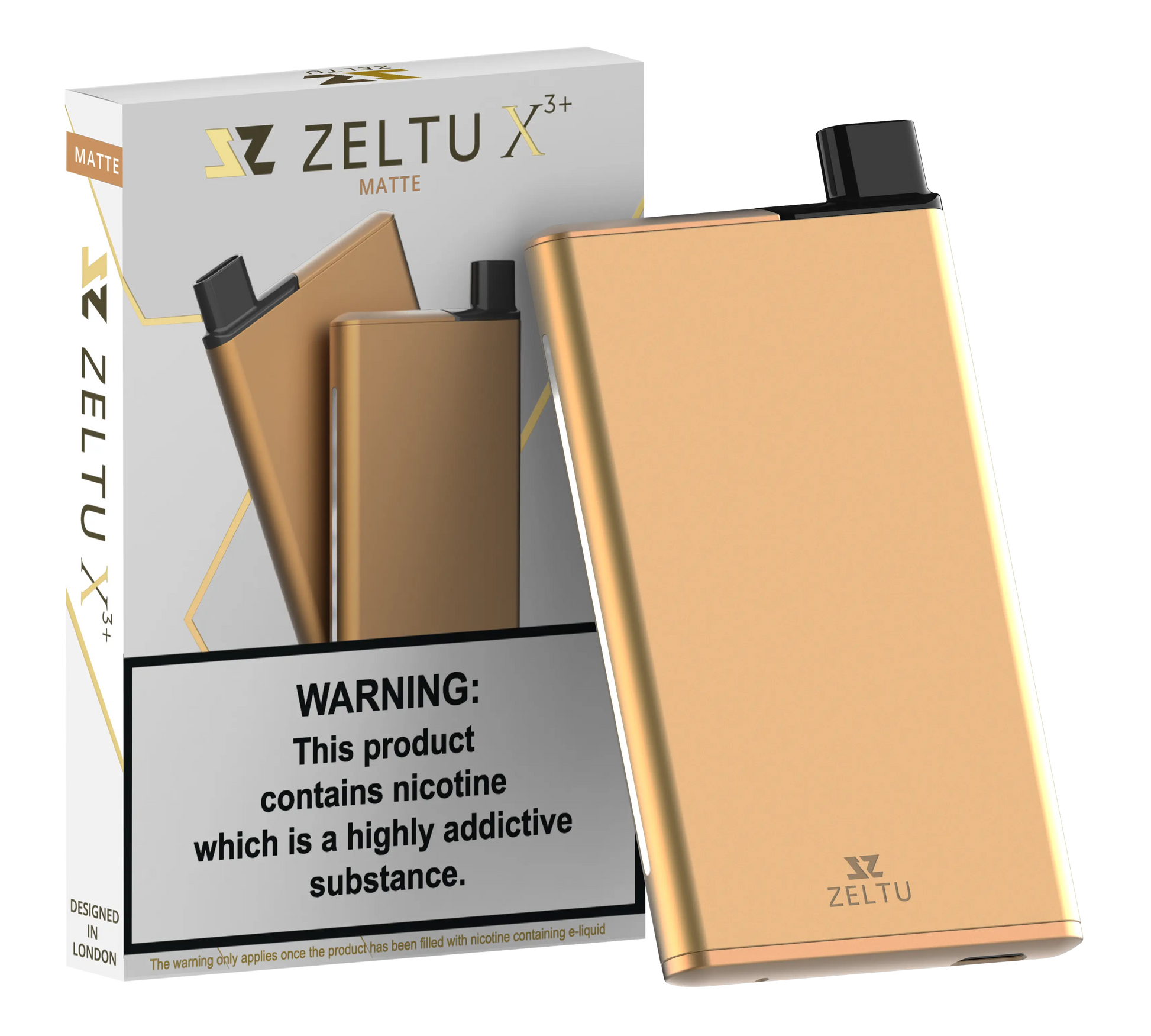Zeltu X3 Plus  Matte Purple Burnt Gold
