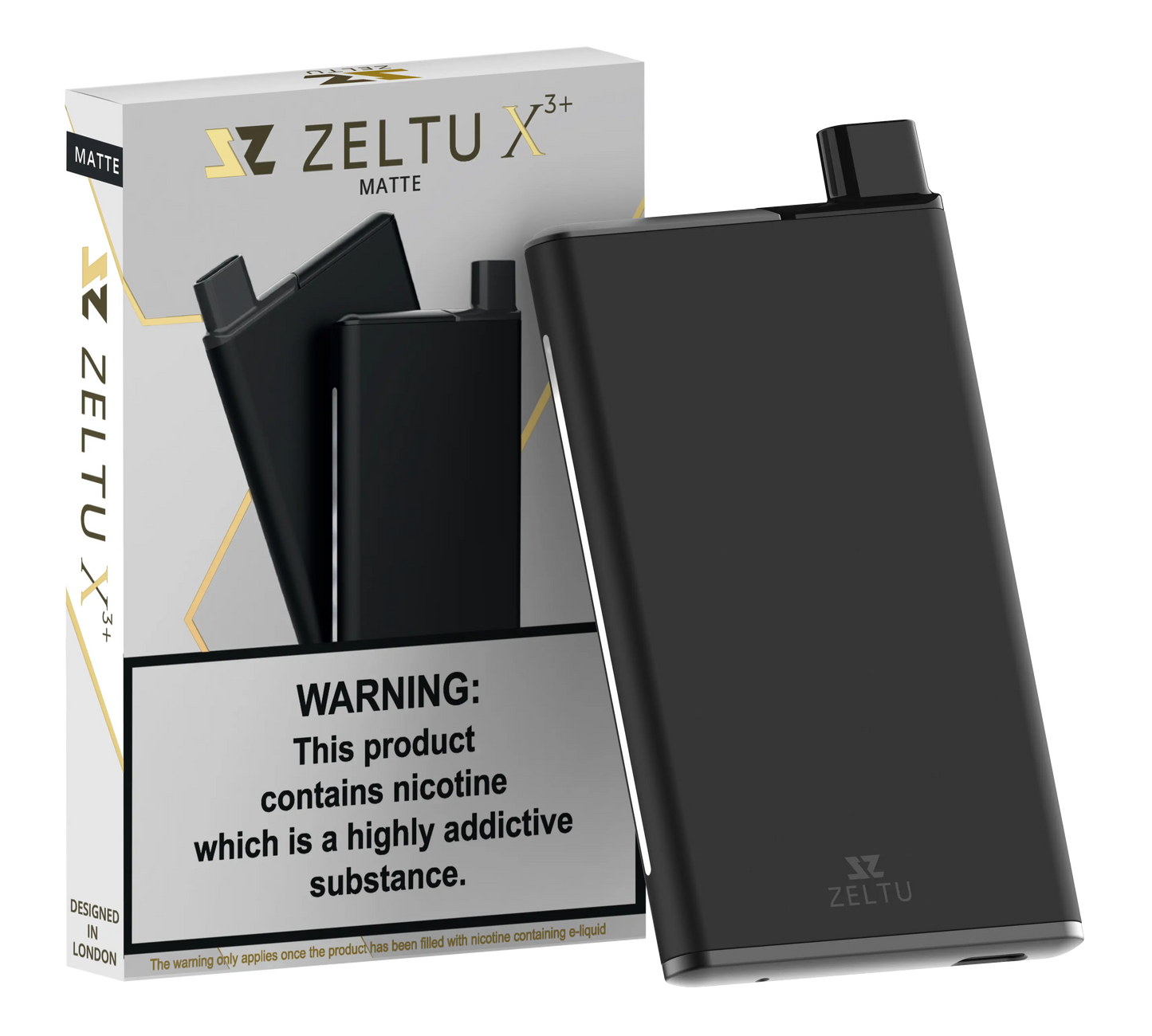Zeltu X3 Plus Matte Black